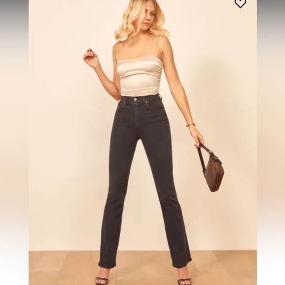 Reformation silk beige cami great condition - Picture 2 of 9